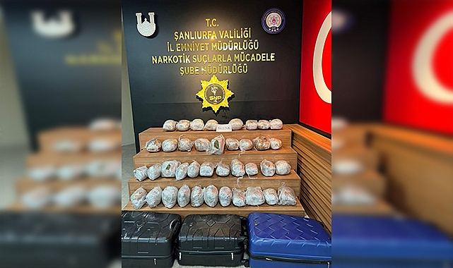 Şanlıurfa'da uyuşturucuya geçit yok!