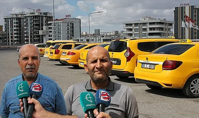Şanlıurfa'daki taksiciler akaryakıt zamlarına isyan etti!