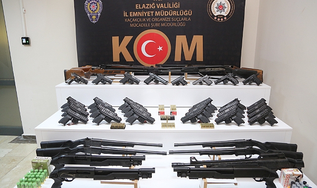 Silah kaçakçılığı operasyonu: 9 gözaltı