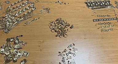 Sınırda kaçak altın ele geçirildi