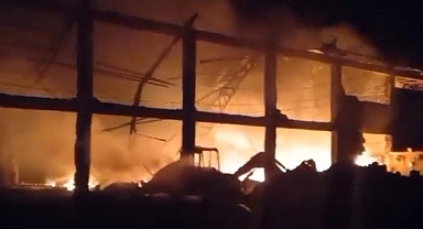 Suriye’nin kuzeyinde terör örgütüne ait çimento fabrikası vuruldu