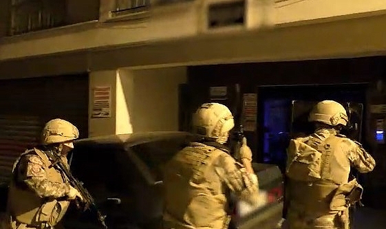 Terör operasyonu: Çok sayıda gözaltı