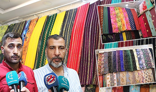 Urfa'da yöresel kıyafetler de dövizden nasibini aldı!