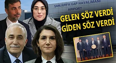 Urfalı siyasetçiler konuyu yine eline yüzüne bulaştırdı!