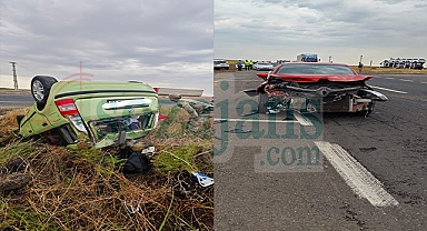 Viranşehir-Mardin yolunda kaza! Ölü ve yaralılar var