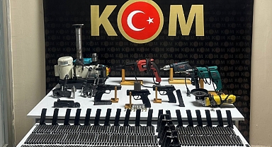 3 ilde silah kaçakçılığı operasyonunda 8 şüpheli gözaltına alındı