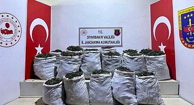 Kilolarca esrar maddesi ele geçirildi