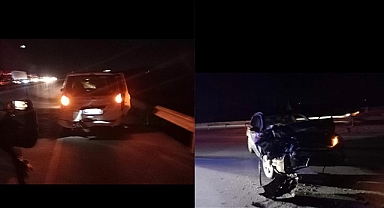 Aynı yolda, aynı yerde 2 farklı kaza: 5 yaralı