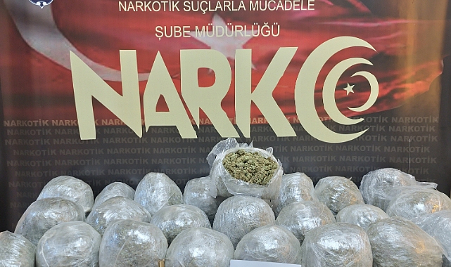 Batman’da 25 kilo esrar ele geçirildi: 3 tutuklama