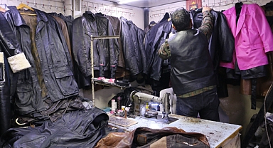 Deri mont tamircilerinde yoğun mesai