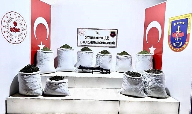 Diyarbakır’da kilolarca esrar ele geçirildi: 3 gözaltı