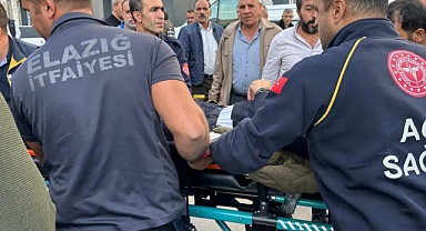 Elazığ’da trafik kazası: 2 yaralı
