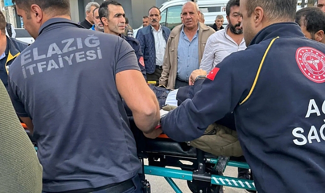 Elazığ’da trafik kazası: 2 yaralı