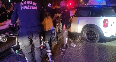 Feci trafik kazası: 1'i polis 3 yaralı