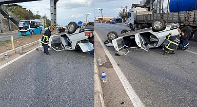 Feci trafik kazası: 2 yaralı