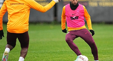 Galatasaray, Alanyaspor maçı hazırlıklarına devam etti