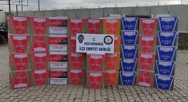 Hatay’da milyonlarca lira değerinde makaron ele geçirildi