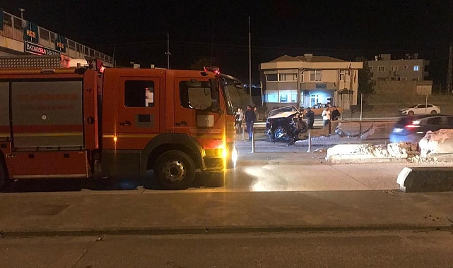 Hatay’da trafik kazası: 2 yaralı