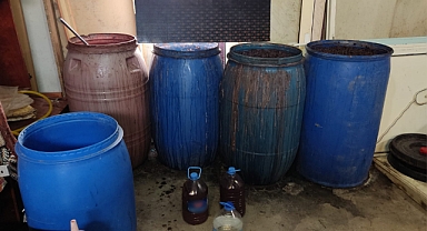 Kaçak alkol operasyonu: 2 gözaltı