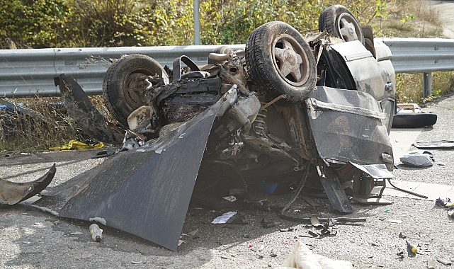 Kastamonu’da feci kaza: 1 ölü, 3’ü ağır 4 yaralı