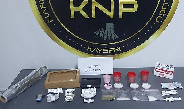 Kayseri'de Narkogüç Operasyonu: 4 Gözaltı