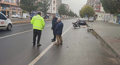 Mardin'de motosiklet kazası: 2 yaralı