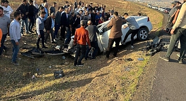 Mardin'de trafik kazası: Yaralılar var