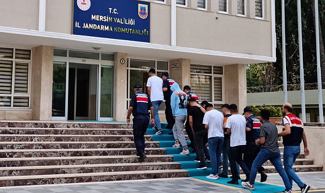 Mersin merkezli 3 ilde dolandırıcılık operasyonu: 6 tutuklama