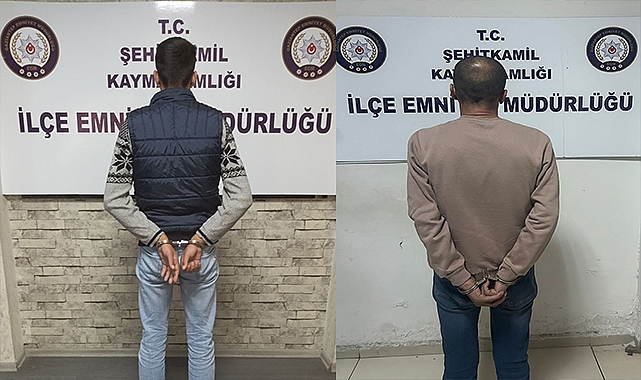 Okuldan hırsızlık yapan şahıslar, kıskıvrak yakalandı