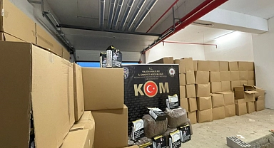 Osmangazi Köprüsü’nde bir kamyonda 6 ton 55 kilo kaçak tütün ele geçirildi