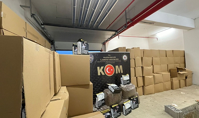 Osmangazi Köprüsü’nde bir kamyonda 6 ton 55 kilo kaçak tütün ele geçirildi