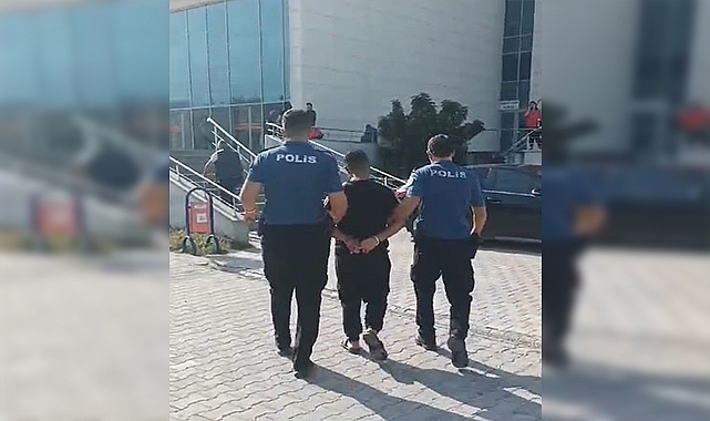Oto hırsızı çöp konteynerin içinde saklanırken yakalandı