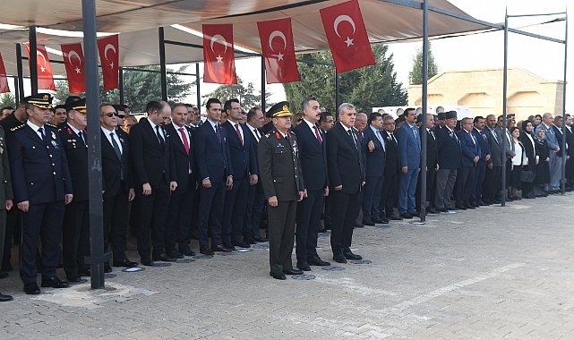 Şanlıurfa’da 10 Kasım Atatürk’ü Anma programı düzenlendi