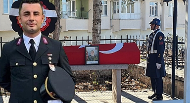 Şanlıurfa'da kalp krizi geçiren Astsubay son yolculuğuna uğurlandı