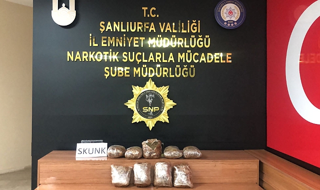 Şanlıurfa'da uyuşturucu operasyonu! 1 gözaltı