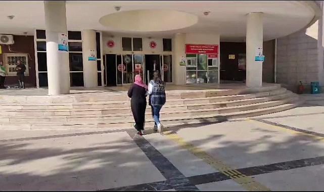 Şanlıurfa'da yankesicilik yaptırdığı oğluyla birlikte yakalandı