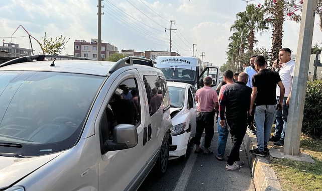 Şanlıurfa'da zincirleme trafik kazası