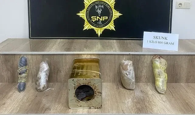 Siverek'te uyuşturucu ele geçirildi