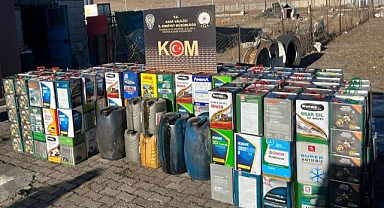 Tonlarca kaçak akaryakıt ele geçirildi