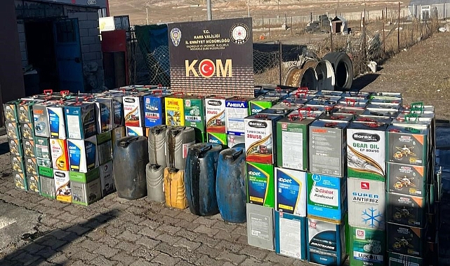 Tonlarca kaçak akaryakıt ele geçirildi