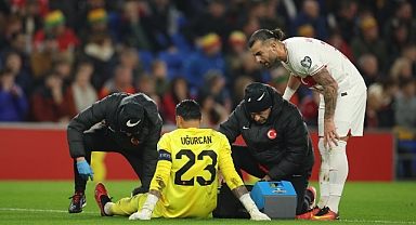 Uğurcan Çakır’ın sol diz arka bölgesindeki kas içinde darbeye bağlı kanama tespit edildi