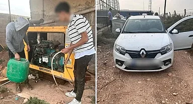 Urfa'da hırsızlar suçüstü yakalandı! 2 tutuklama