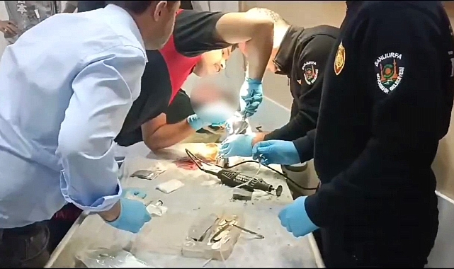 Yemek yaparken elini karıştırıcıya sıkıştırdı