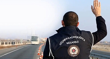 Afganistan uyruklu 19 kaçak göçmen yakalandı