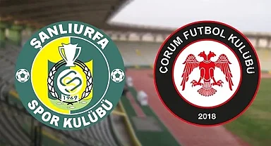 Astor Enerji Şanlıurfaspor: 1 – Çorum FK: 1