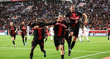 Bayer Leverkusen, namağlup yoluna devam ediyor