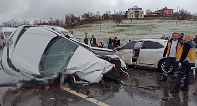 Bingöl’de trafik kazası: 1 ölü, 4 yaralı