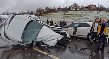 Bingöl’de trafik kazası: 1 ölü, 4 yaralı