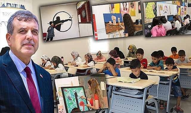Büyükşehir 25 branşta gençliğe yatırım yapıyor!