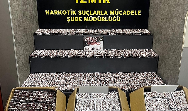 Çay kutusunda uyuşturucu sevkiyatı